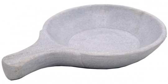 Ciotola con manico 'Ozan' - Marmo