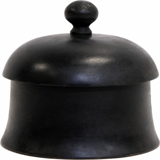 Bellissima custodia nera in legno 'Ozzi' L - Legno