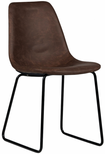 Sedia 'Retro' - Marrone