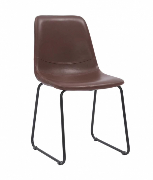 Sedia 'Retro' - Marrone