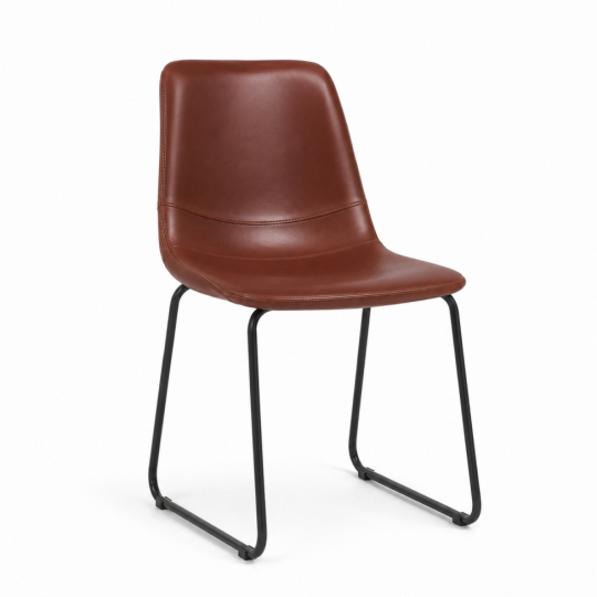 Sedia 'Retro' - Marrone
