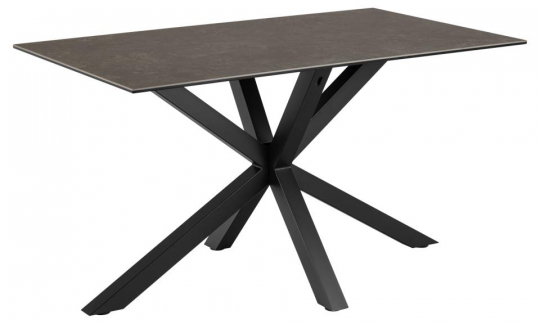 Tavolo da pranzo 'Heaven' 135x80cm - Nero