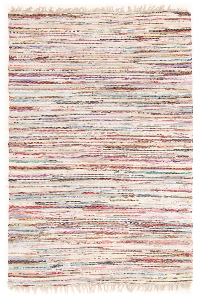 Tappeto di stracci 'Home' - Multicolore chiaro