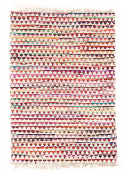 Tappeto di stracci 'Lindby' - Multicolore