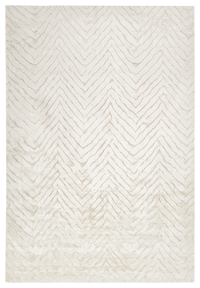 Tappeto a pelo lungo 'Wren' - Bianco