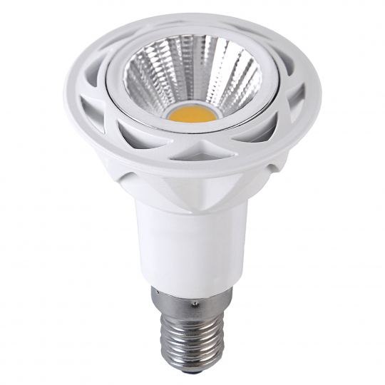 Faretto 'E14 LED 50 mm' - Trasparente/Bianco