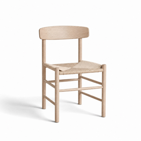 Sedia 'Alfors' - Bianco pigmentato