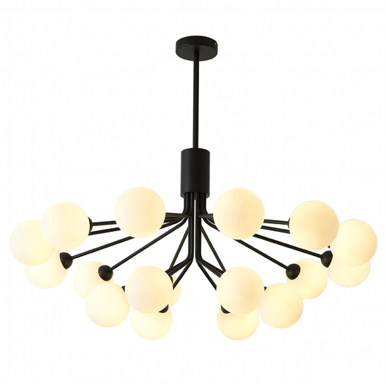 Lampada da soffitto 'Lighting' X17 - Nera