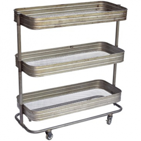 Carrello 'Vega' - Ferro/Lucido