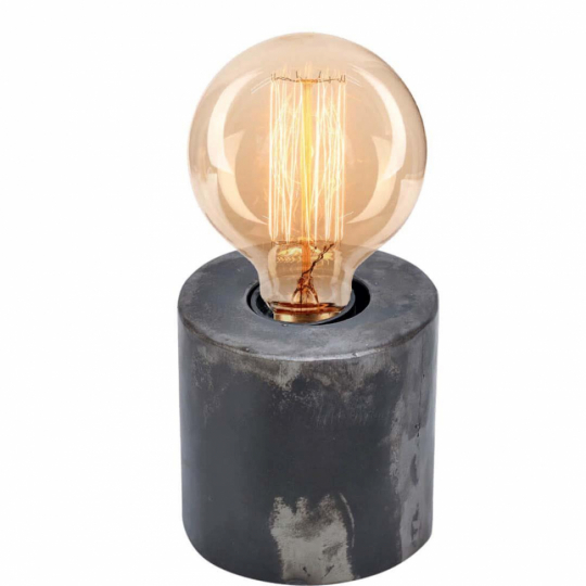 Lampada da tavolo 'Fabio' - Grigio