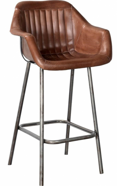 Sgabello 'Icon' - Pelle