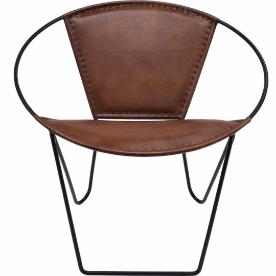 Poltrona 'Dalton' - Marrone