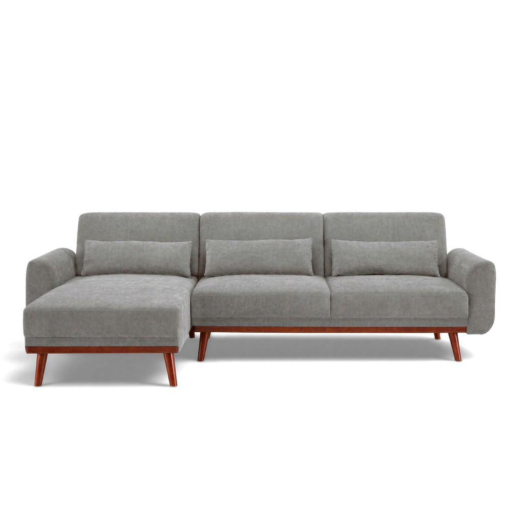 Divano letto 'Texas' - Grigio chiaro
