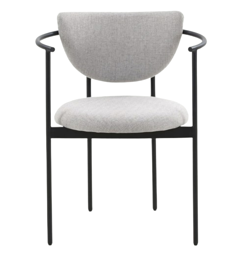 Sedia 'Lunar' - Grigia