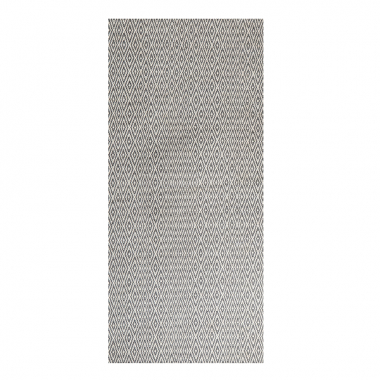 Tappeto 'Cozy Luxury' 90x200cm - Grigio/Bianco