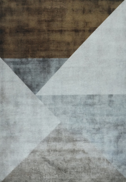 Tappeto 'Evanille' - Grigio/Marrone