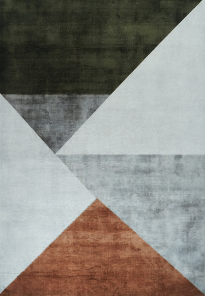 Tappeto 'Evanille' - Grigio/Multicolore