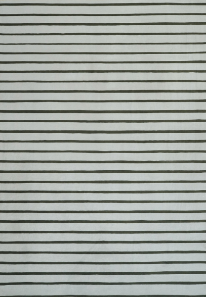 Tappeto 'Tireno' - Nero/Bianco