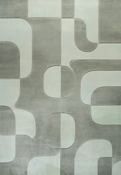 Tappeto 'Merano' - Grigio