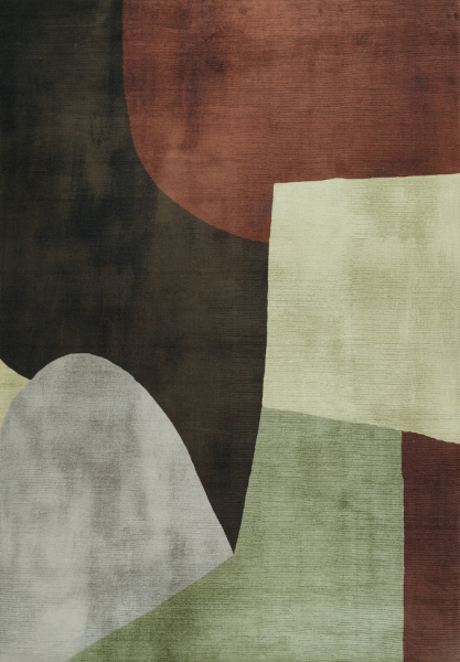 Tappeto 'Ventaro' - Marrone/Grigio