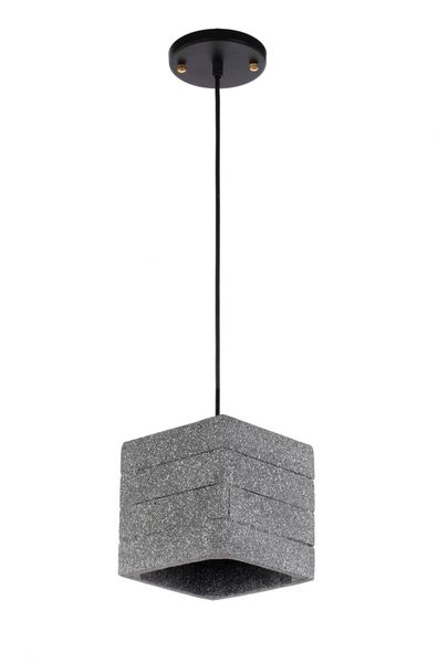 Lampadario 'Stone Cube' - Cemento