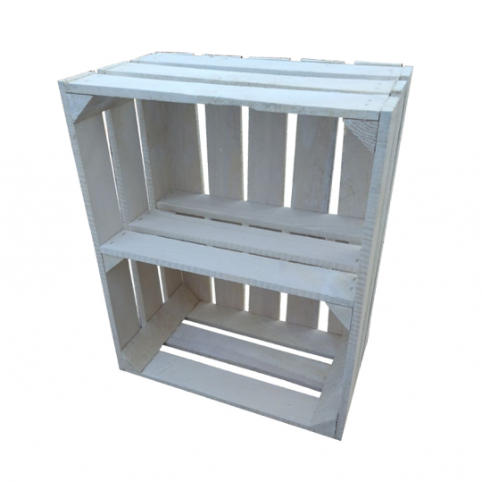 Scatola di legno 'Torv' - Bianco