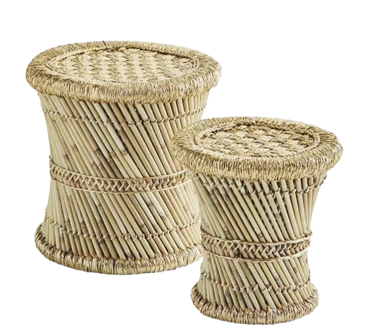 Sgabelli 'Pampas' - Naturale