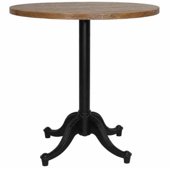 Tavolo da pranzo 'L&aring;ngholmen' Rotondo 80cm - Vintage