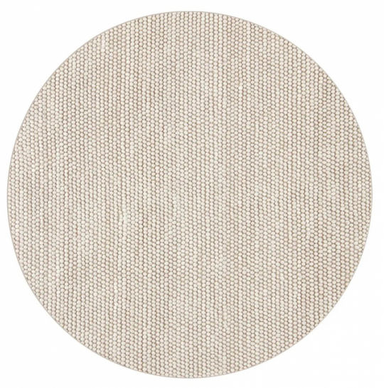 Tappeto rotondo 'Avafors' 200cm - Beige
