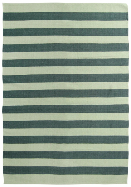 Tappeto in cotone 'Nilo' 160x230cm - Verde
