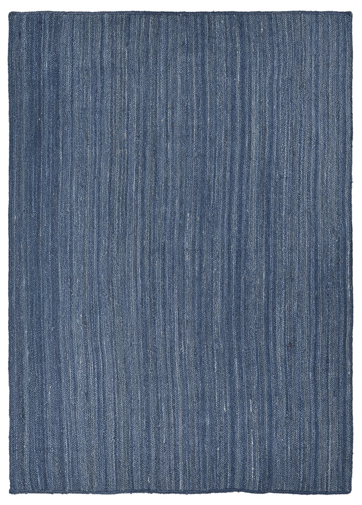 Tappeto in juta 'Amasia' - Blu