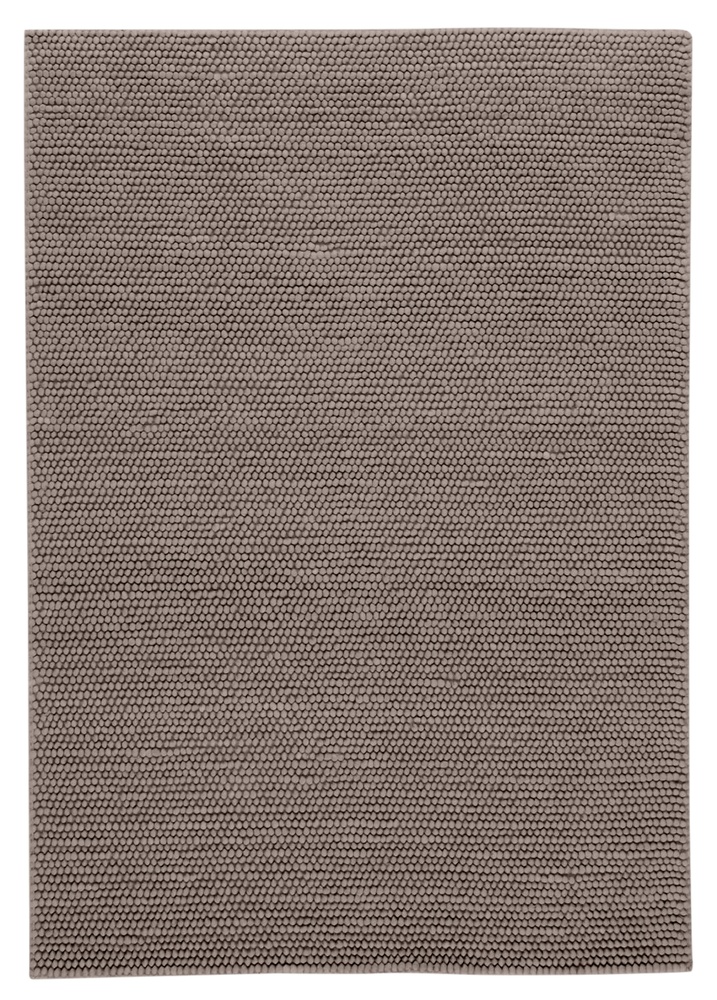 Tappeto in lana 'Avafors Wool Bubble' 240x240cm - Marrone