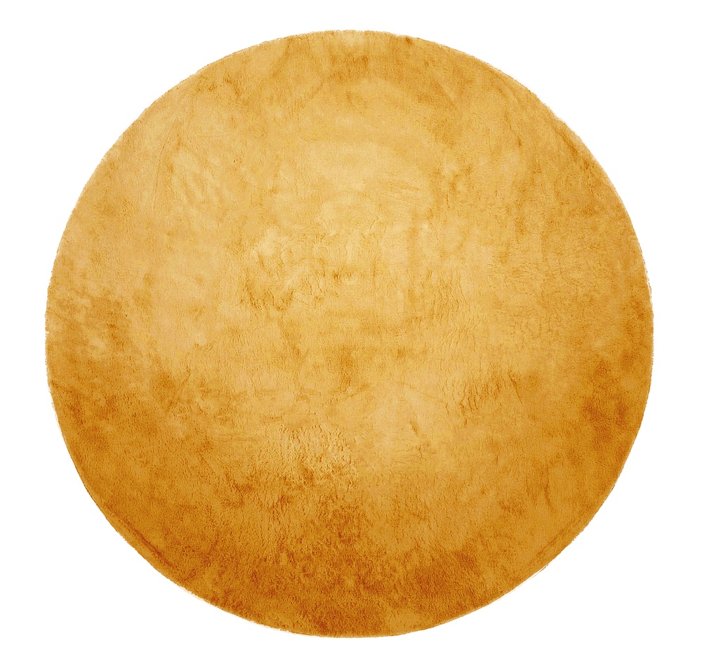 Tappeto rotondo 'Aranga Super Soft' 200cm - Giallo
