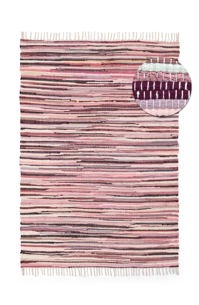 Tappeto Rya 'Fassale Handwoven Wool' - Bianco