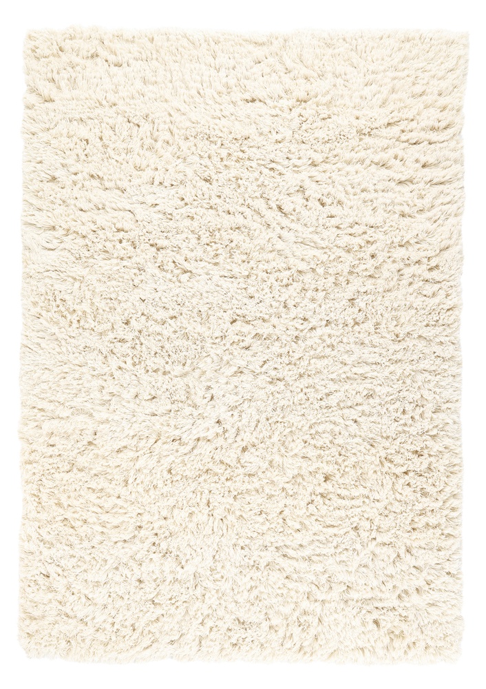Tappeto Rya 'Fassale Handwoven Wool' - Bianco
