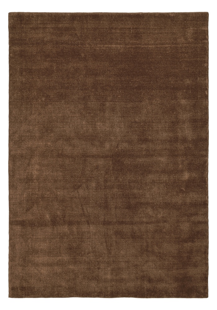 Tappeto in lana 'Rozen Handloom Wool Premium' - Marrone