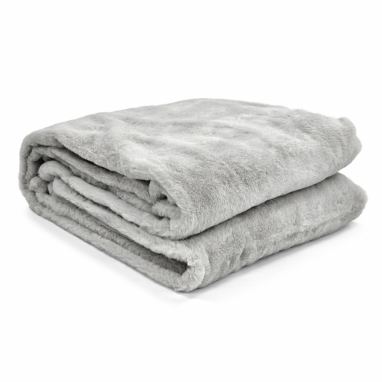 Coperta 'Aranga Super Soft Throw' 130x170cm - Grigio