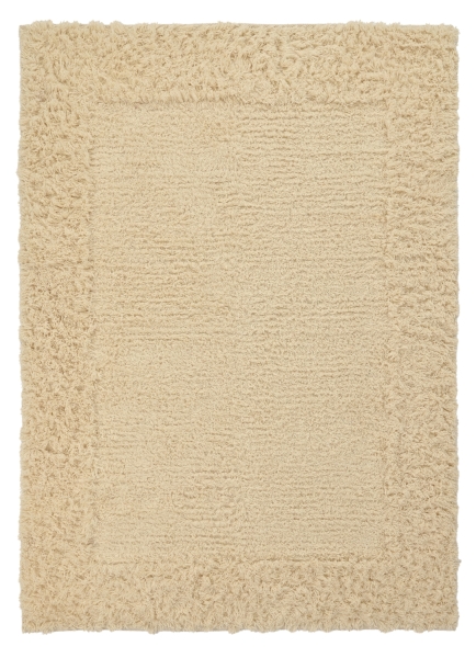 Tappeto Rya 'Melilla Handwoven Wool' - Naturale