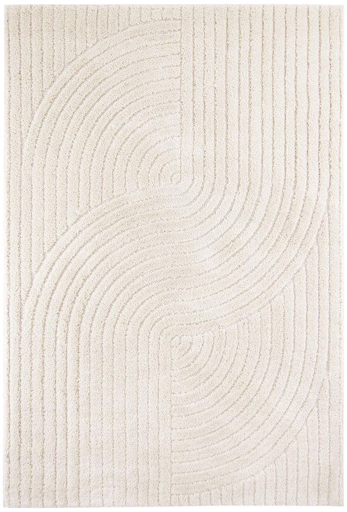 Tappeto Rya 'Wendy' - Bianco