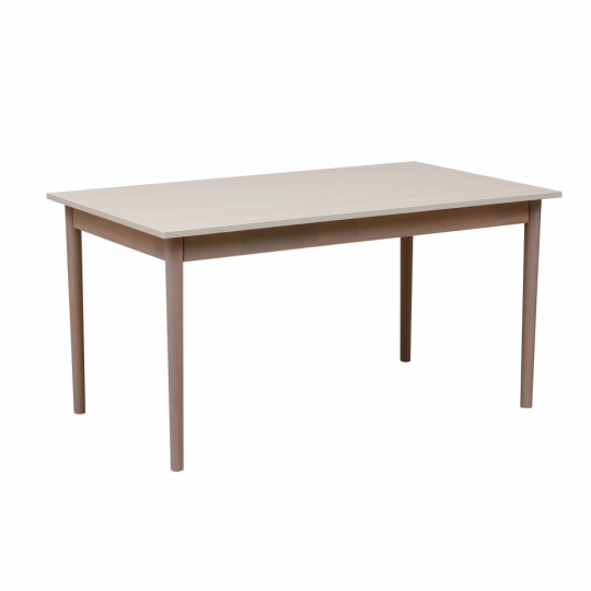 Tavolo da pranzo 'Fager' 135 cm - Bianco pigmentato