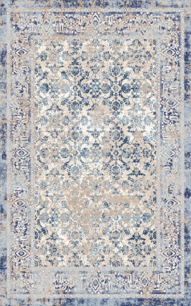 Tappeto Wilton 'Denizli' 240x340cm - Blu