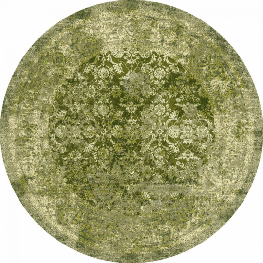 Tappeto rotondo 'Denizli' 120cm - Verde