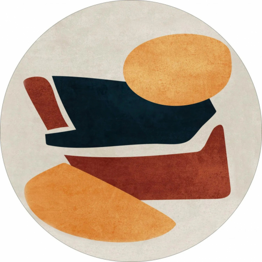 Tappeto rotondo 'Beira' 160cm - Multi