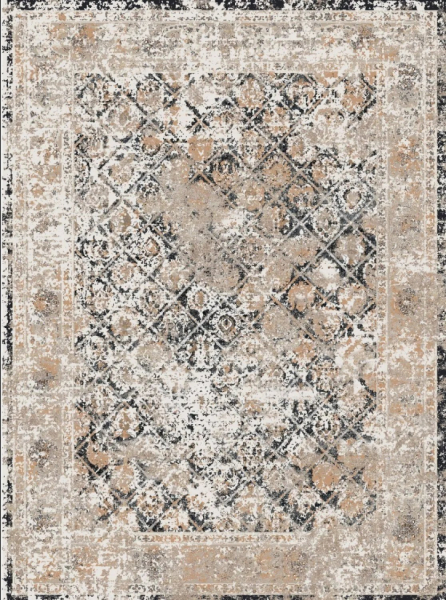 Tappeto Wilton 'Douz' 240x340cm - Nero/Multi
