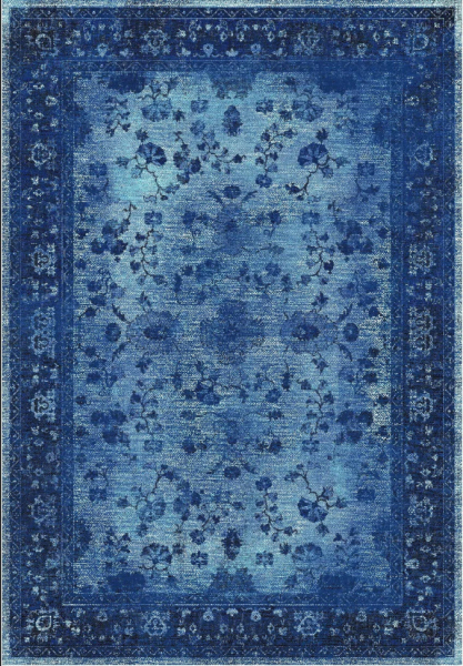 Tappeto Wilton 'Gombalia' 240x340cm - Blu