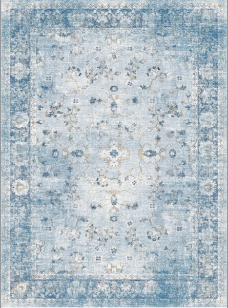 Tappeto Wilton 'Gombalia' 200x280cm - Azzurro chiaro