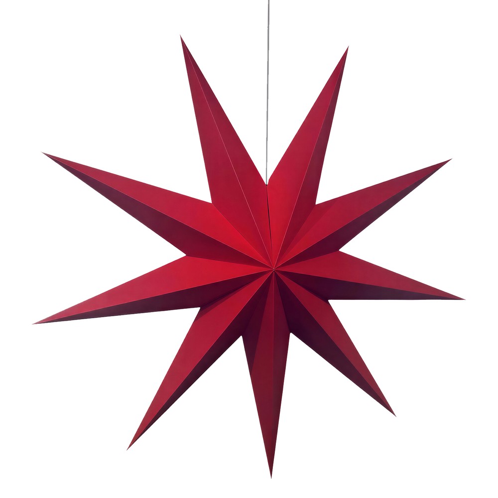 Stella dell'Avvento 'Vintergatan' 118cm - Rossa