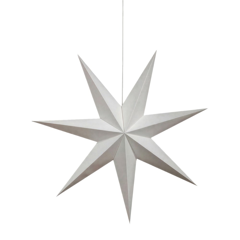 Stella dell'Avvento 'Sally' 80cm - Bianca