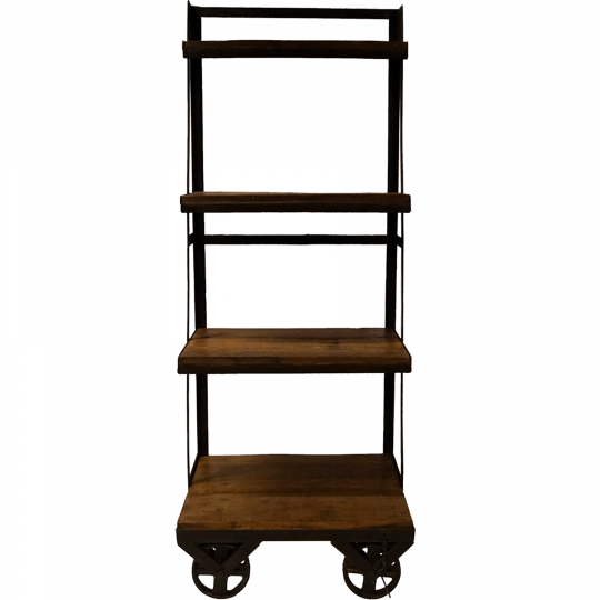 Libreria 'Rustica' - Ferro/Legno