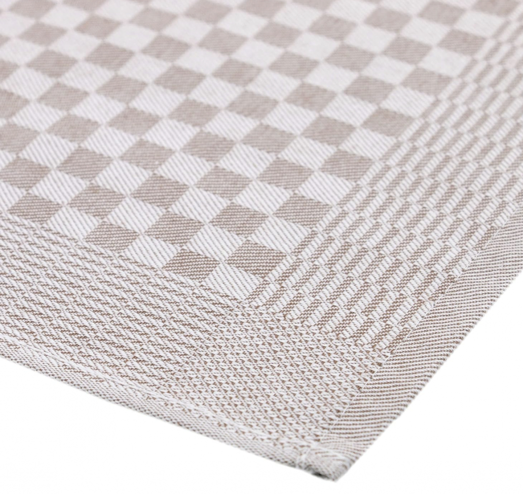 Asciugamano da cucina 'Hanni' - Beige/Bianco